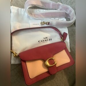 Coach Tabby Shoulder Bag 26 IN Colorblock
